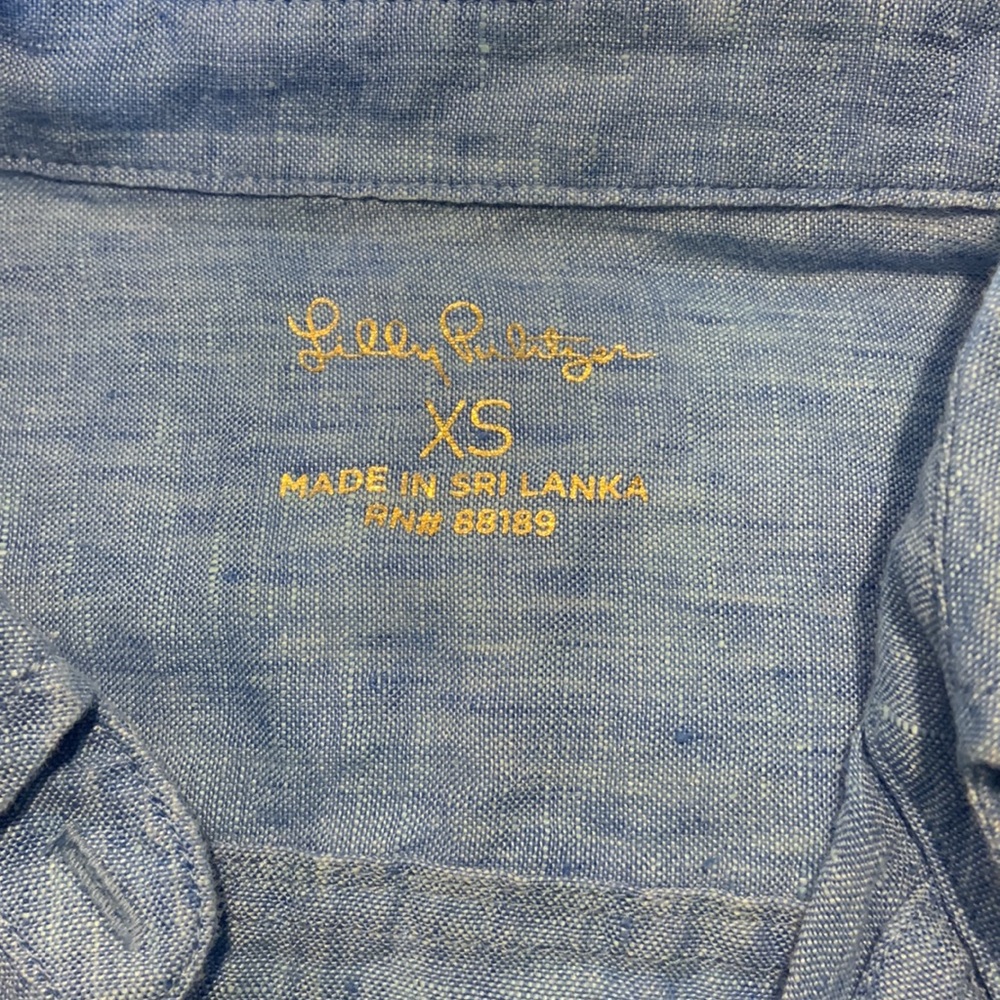 Lilly Pulitzer button up - Picture 3 of 4